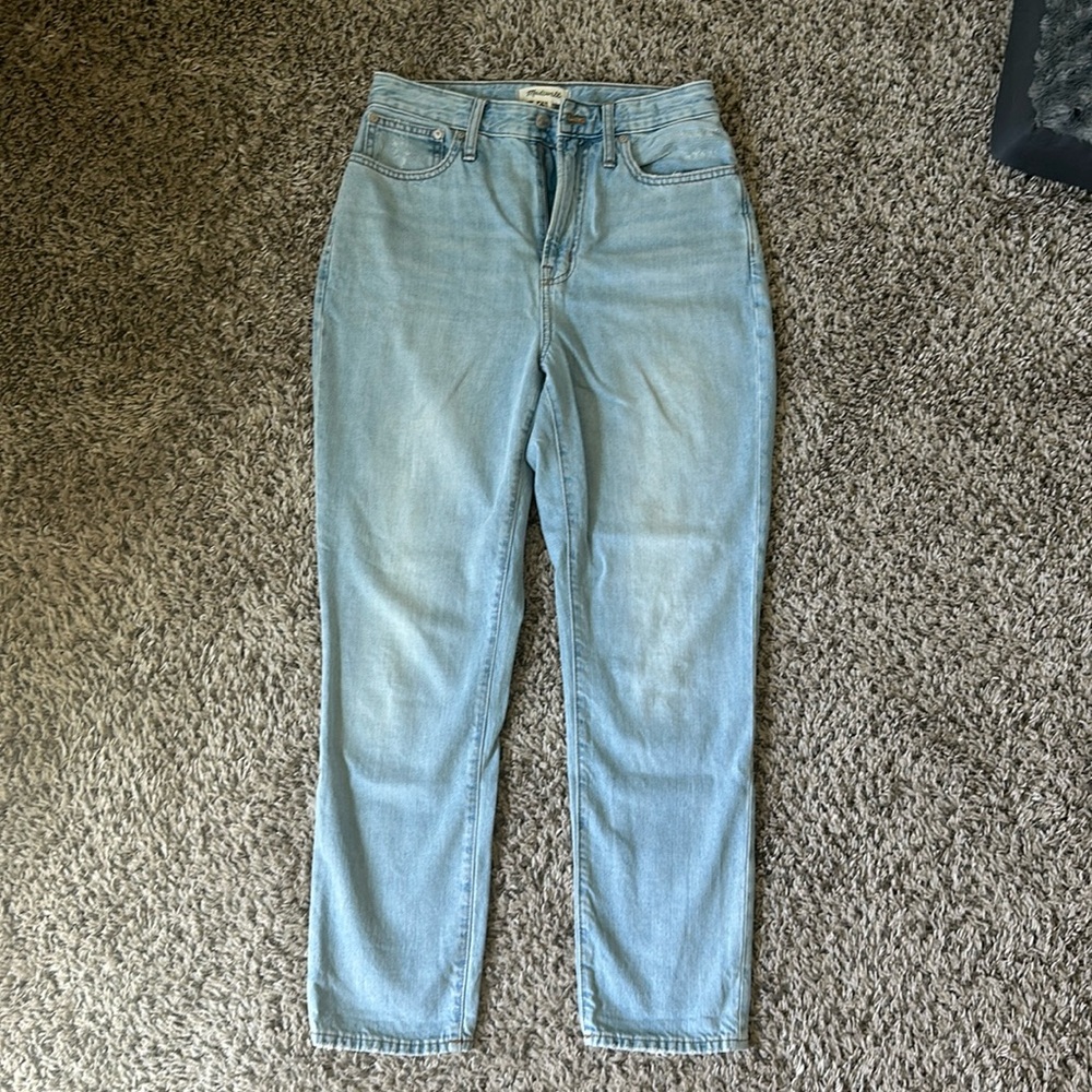 Madewell The Curvy Perfect Vintage Jean - size 27 light wash!!